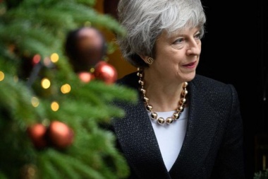 "La soberanía no se discute", dijo Theresa May en su mensaje de Navidad a los kelpers