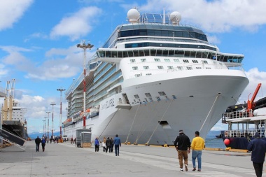 En lo que va de la temporada de cruceros, Ushuaia ya recibió a más de 60 mil turistas