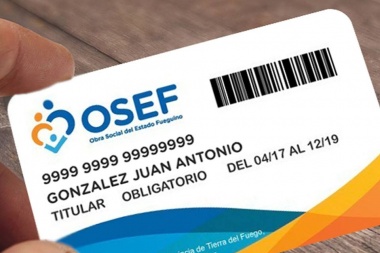 La nueva credencial de OSEF será obligatoria a partir del 1° de abril