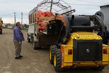 Realizaron un operativo de recolección de residuos voluminosos en la Margen Sur