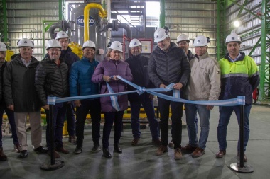 Bertone inauguró con Camuzzi las obras de ampliación del gasoducto Fueguino