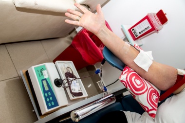 Salud destacó la participación de vecinos en la “Colecta de donación voluntaria de sangre”