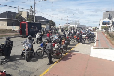 El Municipio acompañó el evento binacional de motociclistas “De punta a punta”