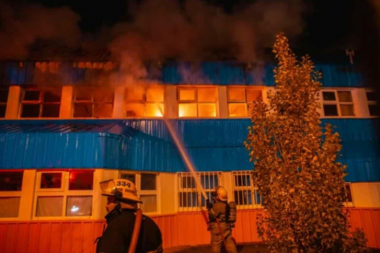 Fue intencional: Incendio en la Escuela de Chacra IV dejará a 500 alumnos sin clases