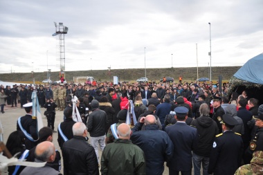 Veteranos de Malvinas inauguraron esta mañana la Carpa de la Dignidad