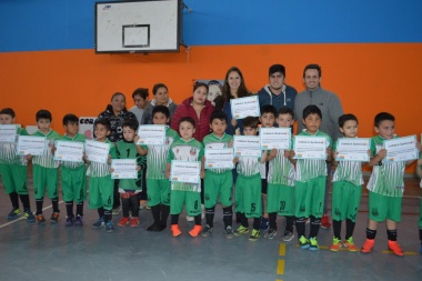 El Partido Verde organizó un torneo de Futsal Infantil Solidario en Río Grande
