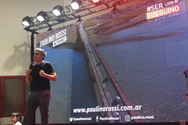 Rossi presentó sus propuestas y garantizó la construcción del nuevo puente a Margen Sur