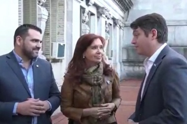 En un video con Vuoto y Pérez, Cristina respaldó a los candidatos de Unidad Fueguina