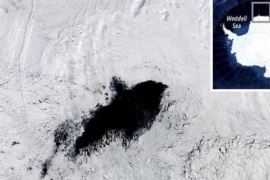 Descubren el misterio de las “polinias”, los grandes agujeros que surgen en medio del hielo antártico