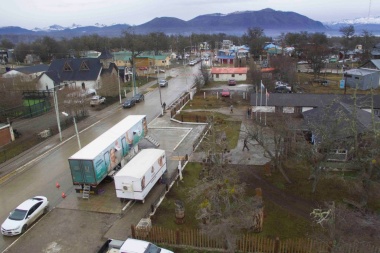 La Unidad Sanitaria Móvil de la Municipalidad de Ushuaia atiende en Tolhuin