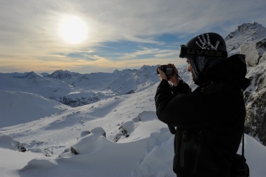 Con la bajada de antorchas en Cerro Castor, Tierra del Fuego inicia la temporada de invierno