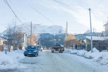 Se esperan 36 horas de bajas temperaturas y nevadas de moderada intensidad en Ushuaia
