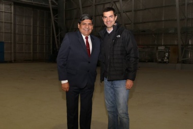 Urtubey, de campaña en Tierra del Fuego con el vicegobernador Juan Carlos Arcando