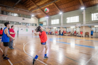 Se desarrolló el primer campus de vóley para jugadoras de la escuela municipal de Ushuaia