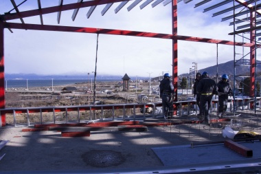 Avanzan las obras de ampliación del campus de la UNTDF en Ushuaia