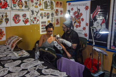 Tatuadores de Argentina, Brasil y Chile participaron en la 7º Convención en Ushuaia