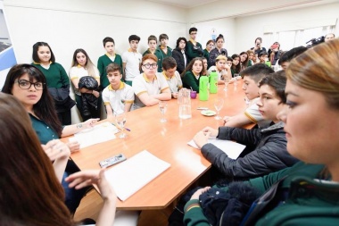 Duré destacó la participación de los jóvenes en el Concejo Deliberante