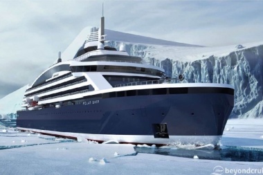El buque de exploración polar más lujoso del mundo planea arribar a Ushuaia en 2021
