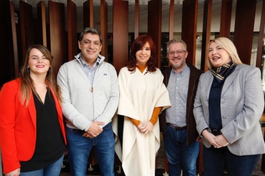 Candidatos fueguinos del 'Frente de Todos' se reunieron con Cristina Fernández