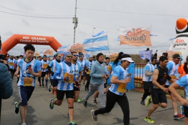 Maratón 'Río Grande corre por Malvinas': solo deben inscribirse atletas para la prueba de 10k