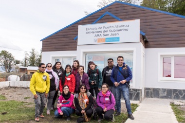 Estudiantes del CENT 11 realizaron el primer relevamiento social en Almanza