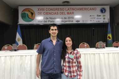 Estudiante y docente de la UNTDF presentaron estudios sobre la genética de los peces del Mar argentino