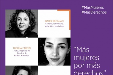 "Más Mujeres por Más Derechos": Ushuaia será sede de un ciclo de conferencias y debates