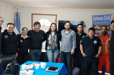 Por primera vez, se reunieron los equipos de Defensa Civil de Ushuaia, Tolhuin y Río Grande