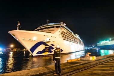 Las medidas preventivas por el coronavirus afectan al turismo de cruceros en Malvinas