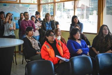 Personal municipal de Ushuaia recibe charlas sobre prevención en relación al coronavirus