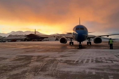 Coronavirus: Nación garantizó dos vuelos diarios a Tierra del Fuego