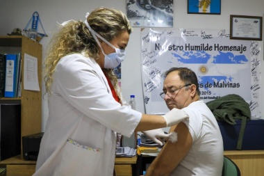 En Río Grande, el Municipio inició campaña de vacunación antigripal a veteranos de Malvinas