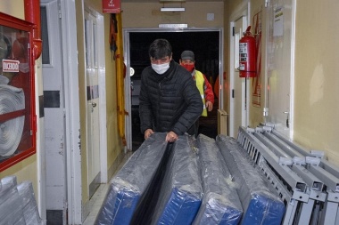 En Tolhuin, el Municipio sumó camas y colchones para el Centro Asistencial de Salud