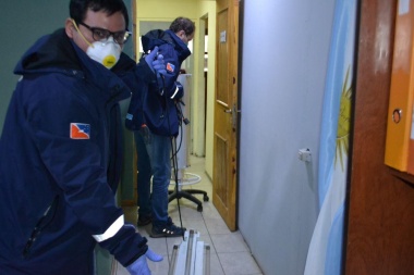Realizan desinfecciones de alto nivel con equipos producidos en el Hospital de Ushuaia
