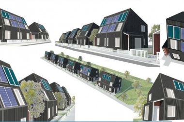 Gobierno abrió sobres de licitación para construir 16 viviendas sustentables en Ushuaia