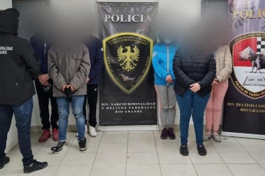 Desbaratan una red de narcotraficantes en Tierra del Fuego y Buenos Aires