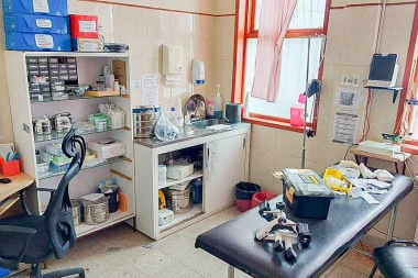 Entraron a robar en el Centro de Salud 3 de Margen Sur y provocaron numerosos destrozos