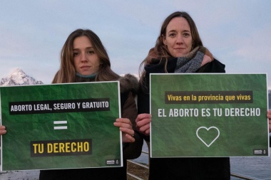 Lanzaron una campaña ante la "desigual implementación" de la ley IVE en Tierra del Fuego