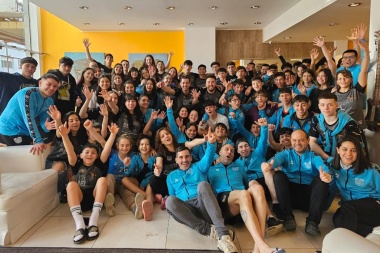 Deportistas fueguinos ya están en Mar del Plata para el inicio de los 'Juegos Nacionales Evita'