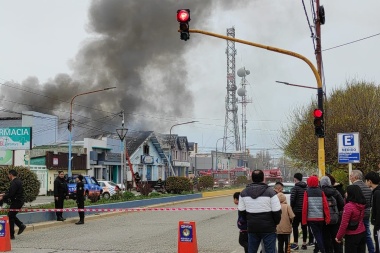 Incendio en el Club O’Higgins de Río Grande: “Vamos a levantar cabeza y empezar de nuevo”