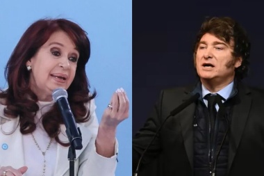 La chicana de Cristina Kirchner a Javier Milei: "Tirás la toalla pidiéndole un préstamo al FMI"