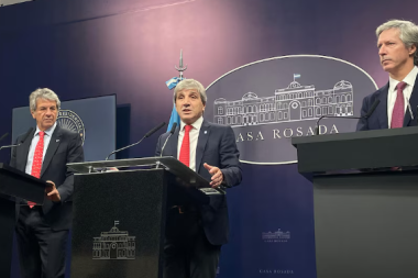 Caputo: “Por debajo de $50 millones por mes cada persona puede gastar sus ahorros sin problema”