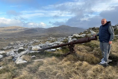 Diputado combatiente regresó a Malvinas: "Al gobierno británico no le interesa en absoluto la comunidad de las islas"