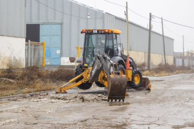 Continúan los trabajos de limpieza de hielo y escarcha en los barrios de Río Grande