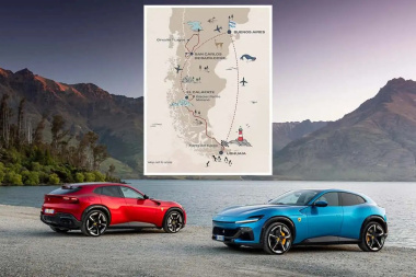 Ushuaia será el destino final de la lujosa caravana con más de 60 Ferrari que recorrerá la Patagonia