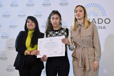 Duré entregó una ‘Distinción de Honor’ a la judoca paralímpica fueguina Rocío Ledesma