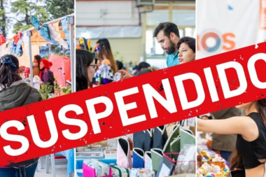 La feria "Emprendemos desde el Sur" fue suspendida por cuestiones climáticas