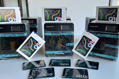 La Fundación del Banco de Tierra del Fuego entregó equipamiento tecnológico a la Agencia de Innovación