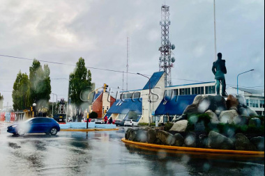 Alerta meteorológica por lluvias fuertes para este martes a partir de la noche en Río Grande