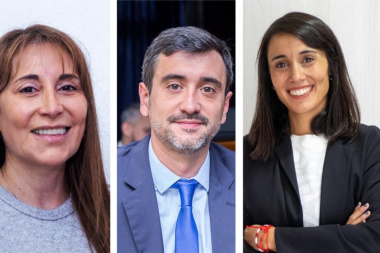 Cristina López, Belén Monte de Oca y Agustín Coto juran hoy como senadores por Tierra del Fuego